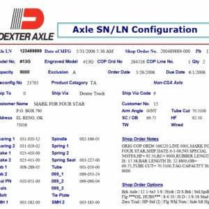 REPLACING #SN=123489889 9K***GD TORFLEX 865 DS HYD;, HF=92.5, OB=69.75,0 ANGLE, HIGH PRO, FLANGE NUTS